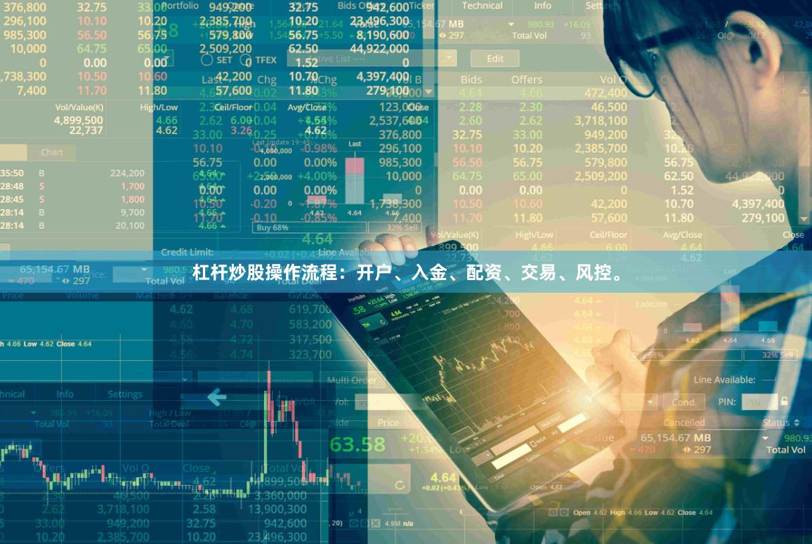 杠杆炒股操作流程：开户、入金、配资、交易、风控。