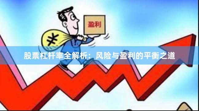 股票杠杆率全解析：风险与盈利的平衡之道